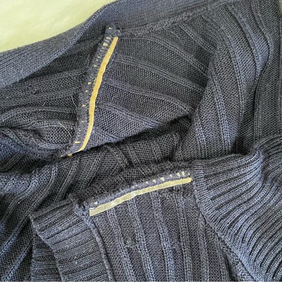 NEW Moda Intl Vintage Y2K Silk Longline Cable Knit Cardigan Duster Set XS NWOT - Picture 14 of 16